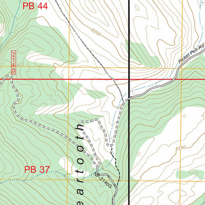 Meyer Mountain, MT FSTopo Preview 2