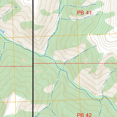 Mexican Hill, WY FSTopo Preview 3