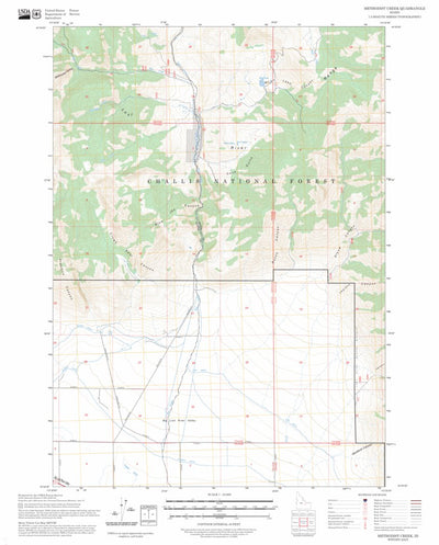 Methodist Creek, ID FSTopo Preview 1
