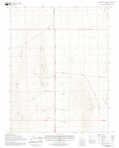 Middle Mountain, UT FSTopo Preview 1