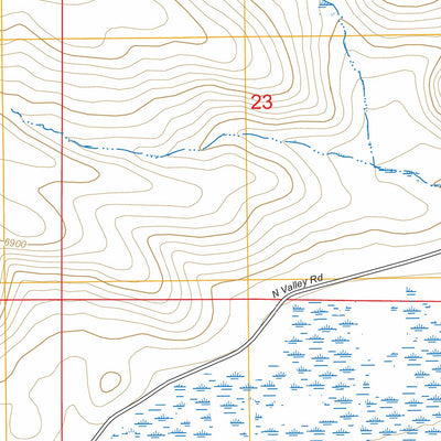 Metzel Creek, MT FSTopo Preview 2