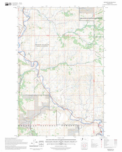 Methow, WA FSTopo Preview 1