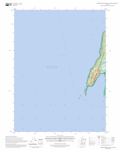 Middleton Island D-2 SW, AK FSTopo Preview 1