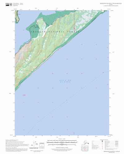 Middleton Island D-1 NW, AK FSTopo Preview 1