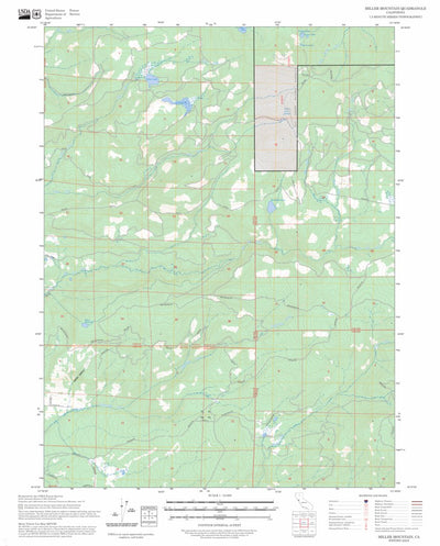 Miller Mountain, CA FSTopo Preview 1