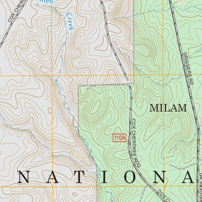Milam, TX-LA FSTopo Preview 3