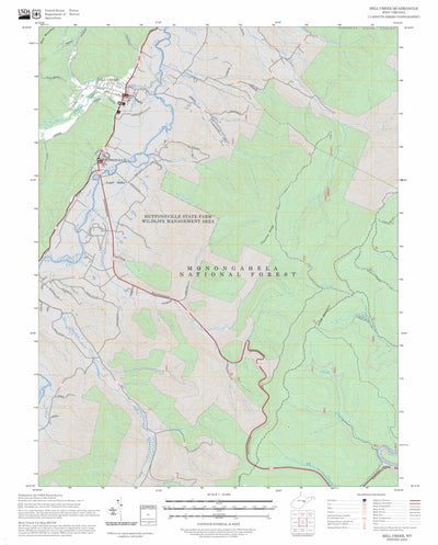 Mill Creek, WV FSTopo Preview 1