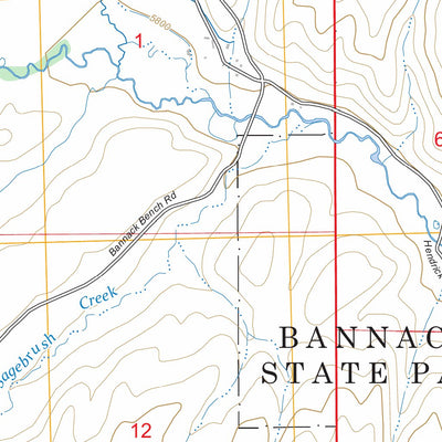 Mill Point, MT FSTopo Preview 3