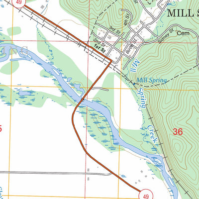 Mill Spring, MO FSTopo Preview 2