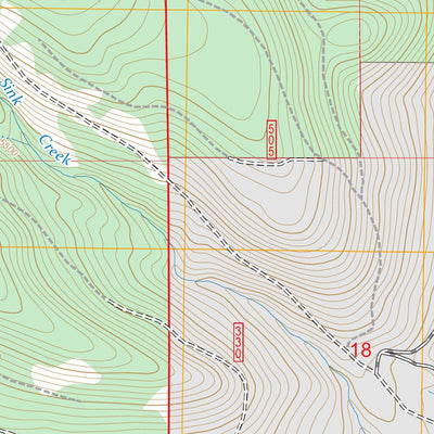 Miller Lake, OR FSTopo Preview 3