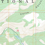 Milligan Mountain, NM FSTopo Preview 2
