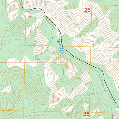 Milligan Mountain, NM FSTopo Preview 3