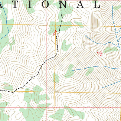Miller Mountain East, ID FSTopo Preview 2