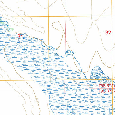 Milligan Lakes, CO FSTopo Preview 2
