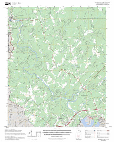 Mineral Bluff, GA-NC-TN FSTopo Preview 1