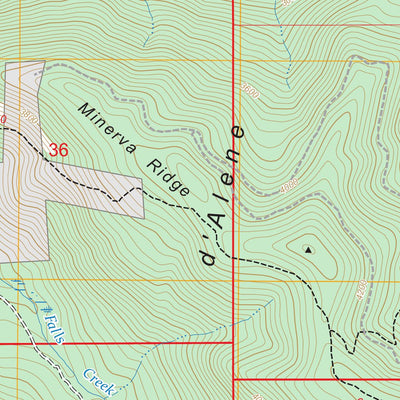 Minerva Peak, ID FSTopo Preview 3