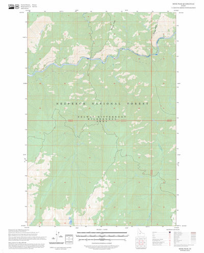 Mink Peak, ID FSTopo Preview 1