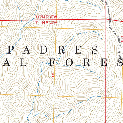 Miranda Pine Mountain, CA FSTopo Preview 2