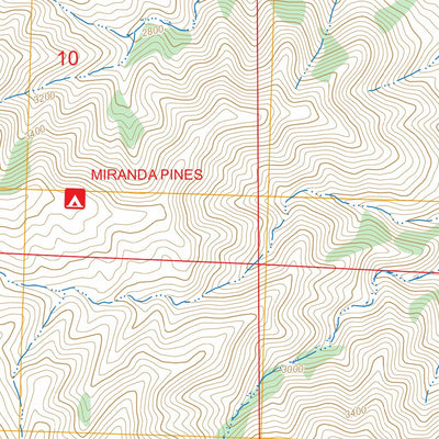 Miranda Pine Mountain, CA FSTopo Preview 3