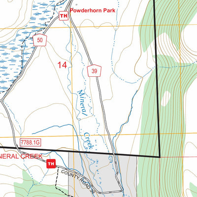 Mineral Mountain, CO FSTopo Preview 2