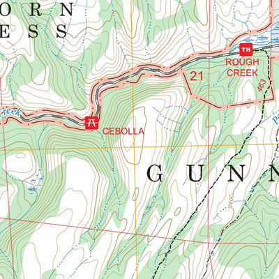 Mineral Mountain, CO FSTopo Preview 3
