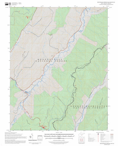 Minnehaha Springs, WV-VA FSTopo Preview 1