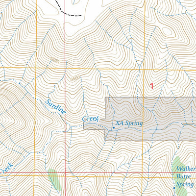 Mitchell Peak, AZ FSTopo Preview 3