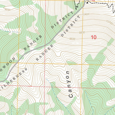 Mogollon Baldy Peak, NM FSTopo Preview 3