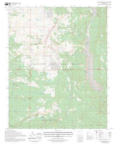 Mogote Peak, NM FSTopo Preview 1