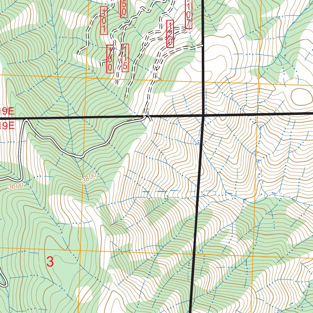 Monitor, WA FSTopo Map by US Forest Service - Topo | Avenza Maps