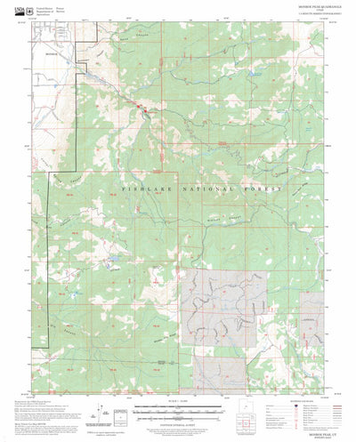 Monroe Peak, UT FSTopo Preview 1