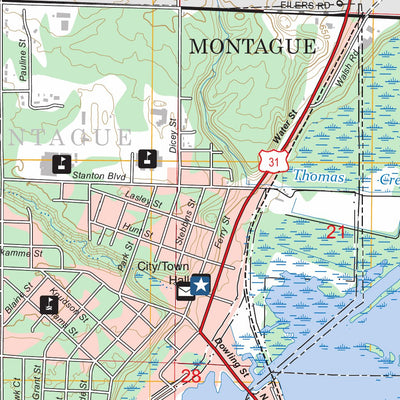 Montague, MI FSTopo Preview 3