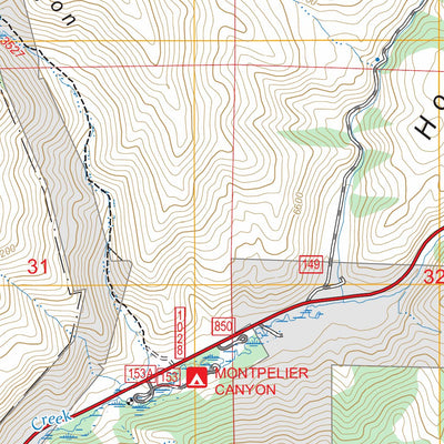Montpelier Canyon, ID FSTopo Preview 3