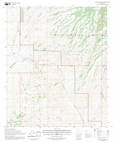Montoya Butte, NM FSTopo Preview 1