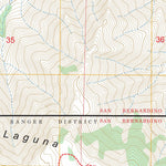 Monument Peak, CA FSTopo Preview 3