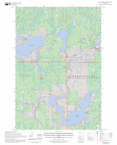 Moose Lake, WI FSTopo Preview 1