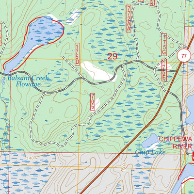 Moose Lake, WI FSTopo Preview 3