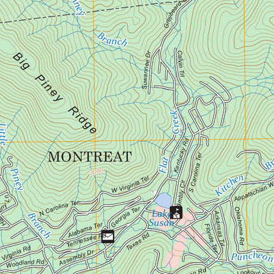 Montreat, NC FSTopo Preview 3