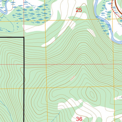 Moose Creek, MT FSTopo Preview 2