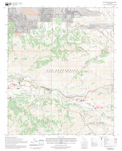 Moonridge, CA FSTopo Preview 1