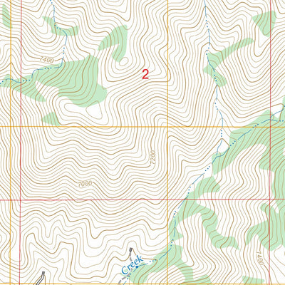 Moonridge, CA FSTopo Preview 3