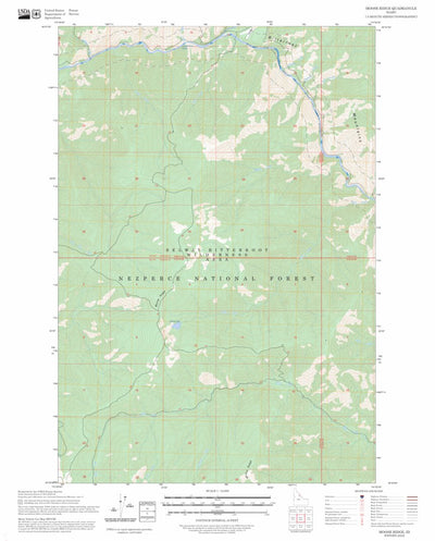 Moose Ridge, ID FSTopo Preview 1