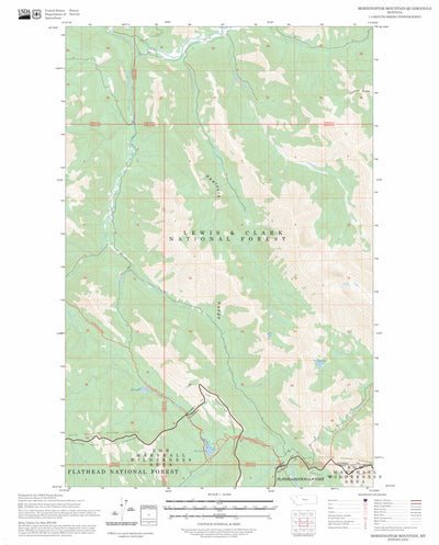 Morningstar Mountain, MT FSTopo Preview 1