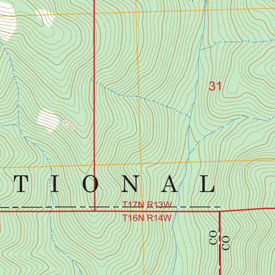 Morrell Mountain, MT FSTopo Preview 2