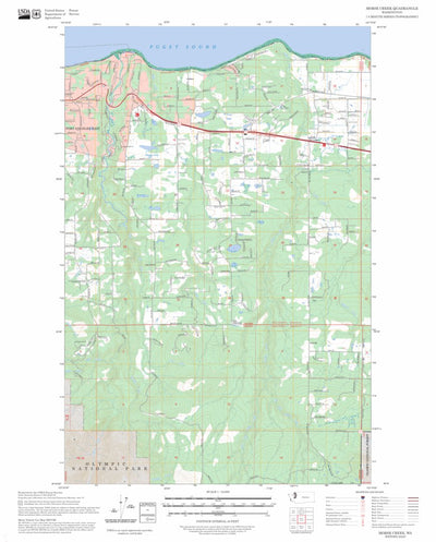 Morse Creek, WA FSTopo Preview 1