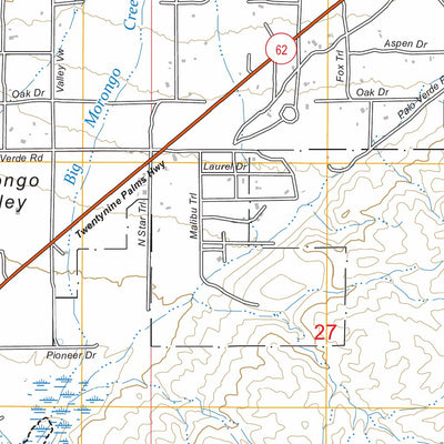 Morongo Valley, CA FSTopo Preview 2