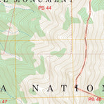 Moses Mountain, CA FSTopo Preview 3