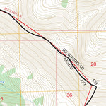 Morrison Lake, MT-ID FSTopo Preview 3