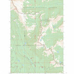 Morrell Lake, MT FSTopo Preview 1