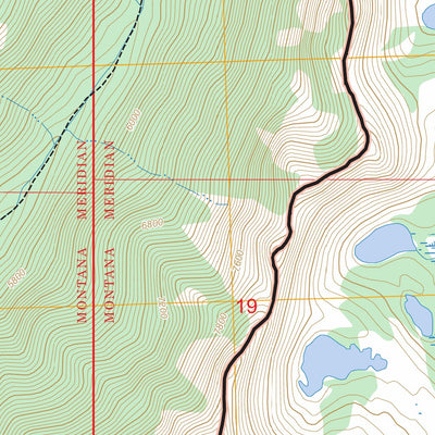 Morrell Lake, MT FSTopo Preview 2